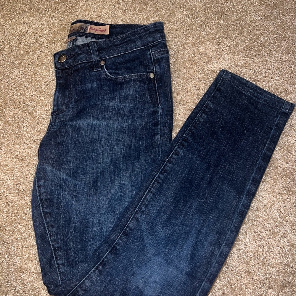 PAIGE Blue Skinny Jeans Classic Denim Style
